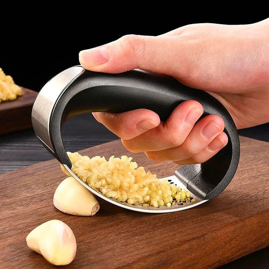 Trituradora de prensa de ajo de acero inoxidable, picadora de ajo Manual, herramienta para picar ajo, herramientas para frutas y verduras, accesorios de cocina